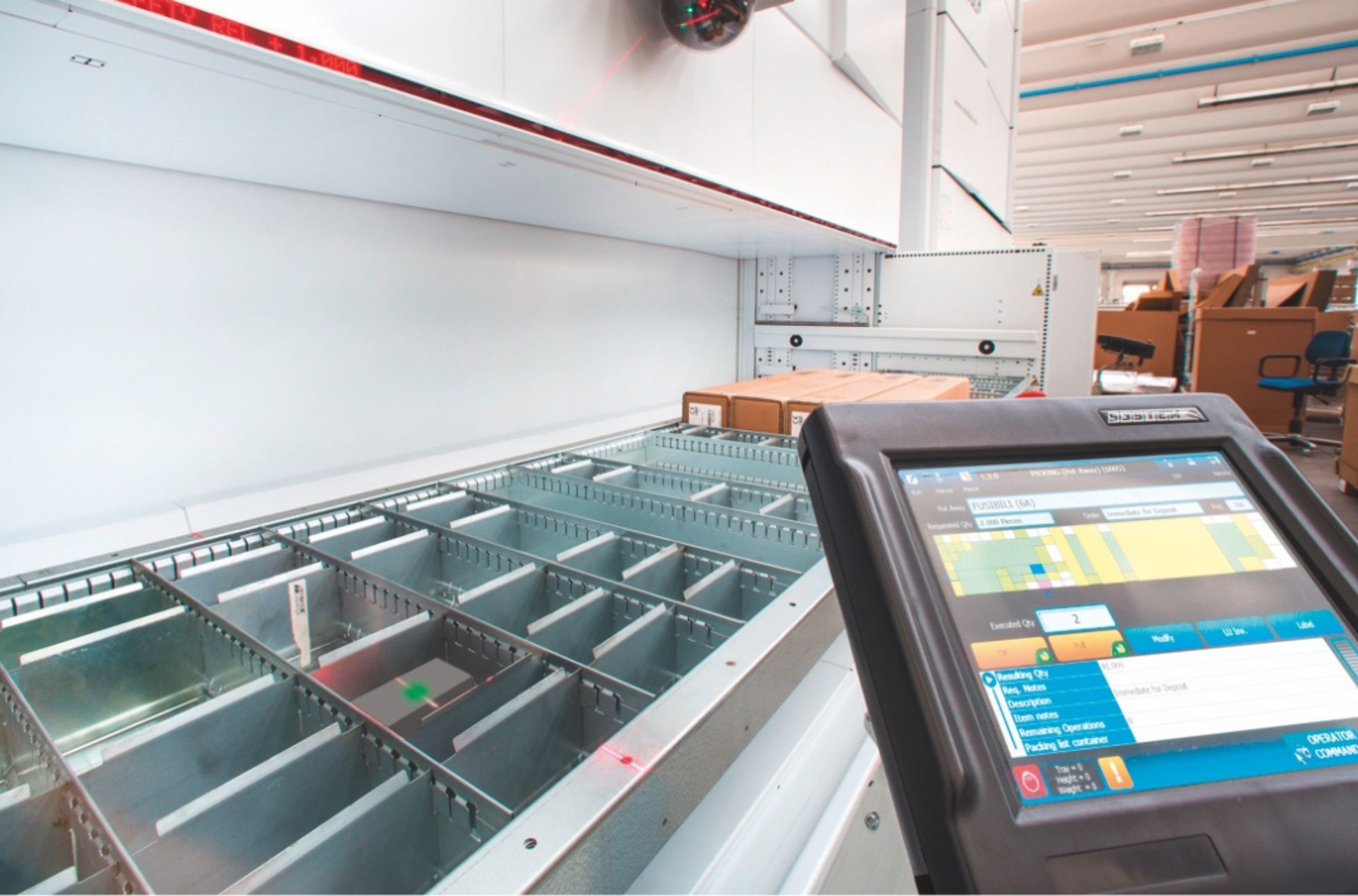 Automated warehouse system