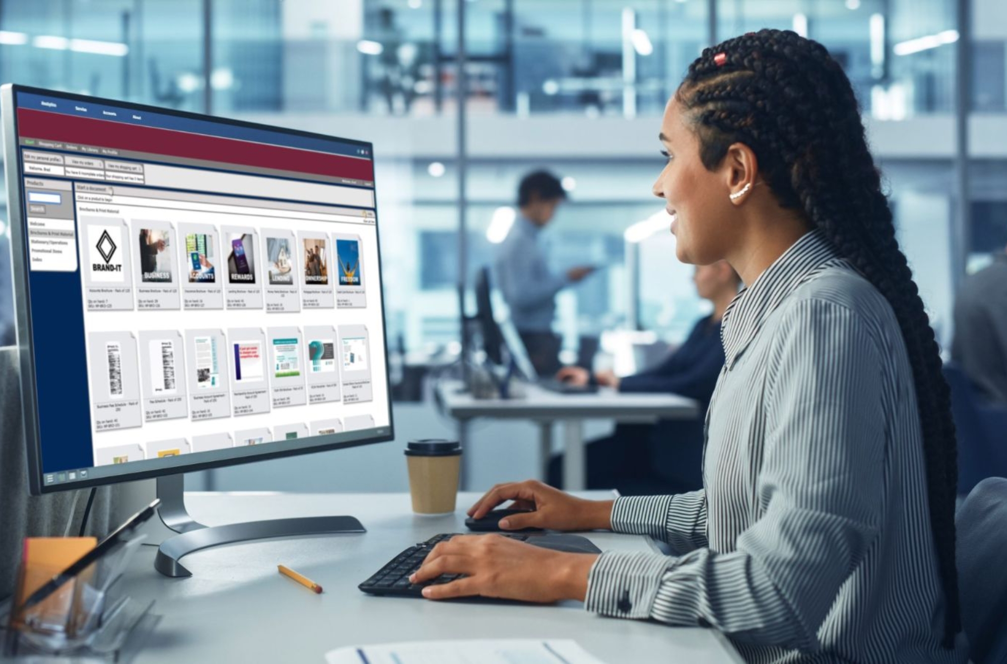 Women Doing Online Storefont